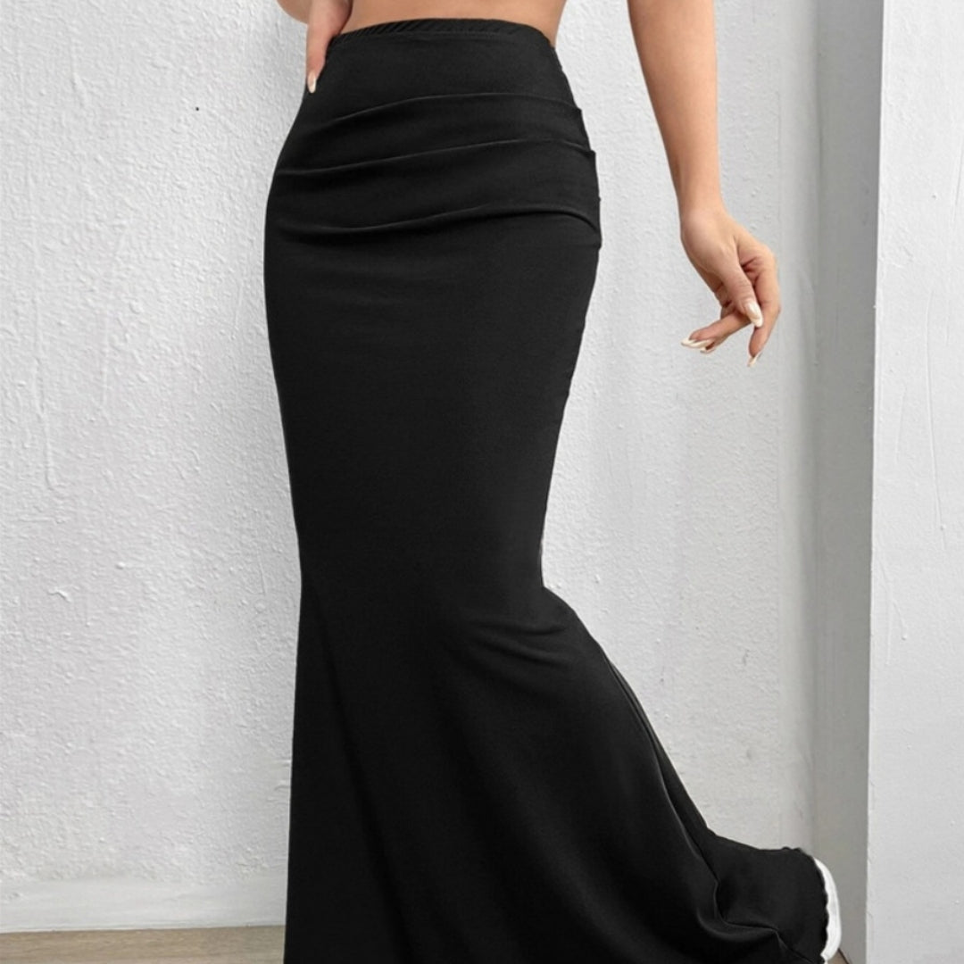 Women's High-Waisted Fishtail Skirt